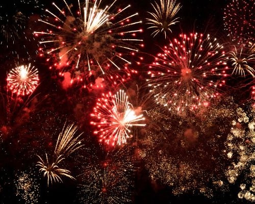fuochi d'artificio a napoli