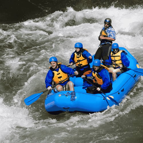 rafting in campania