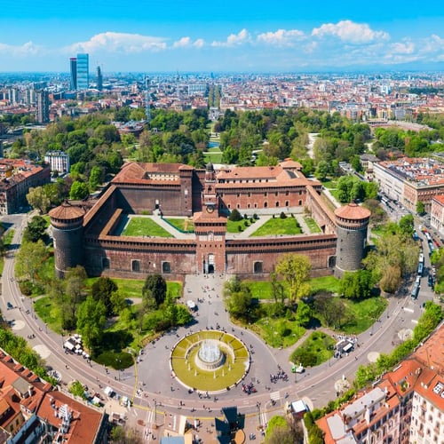 visitare il castello sforzesco