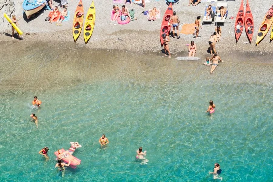 migliori spiagge costiera amalfitana