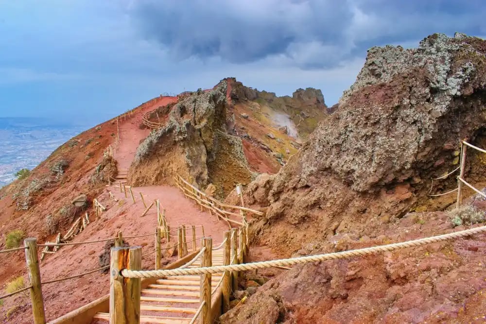 cratere del vesuvio