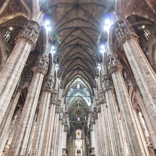 interno duomo di milano