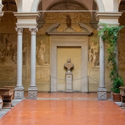 Chiostro dello Scalzo Firenze: orari e affreschi