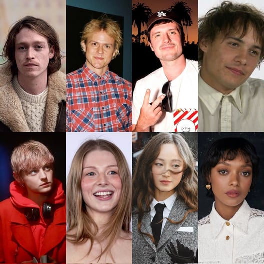 Emma Corrin, Hunter Schafer, Sophie Wilde e Havana Rose Liu