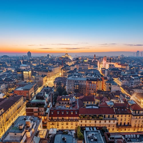 milano dall'alto