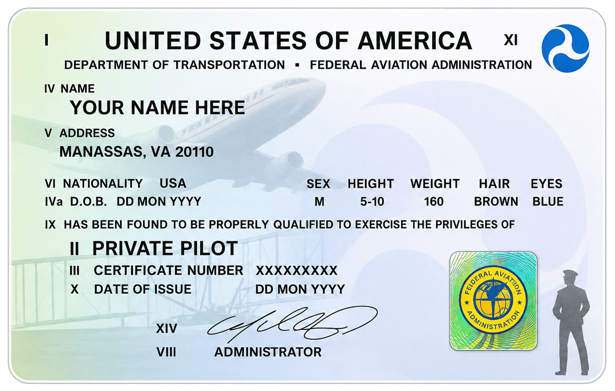 Elevation Aviation · Flight Training at Manassas Regional