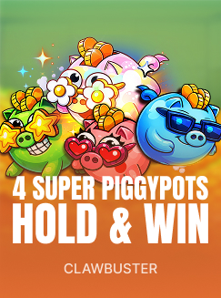 4 Super Piggypots: Hold&Win