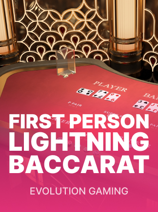 First Person Lightning Baccarat