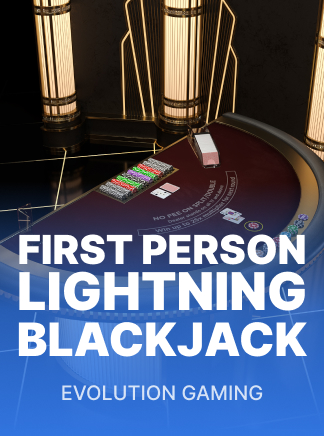First Person Lightning Blackjack