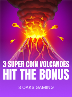 3 Super Coin Volcanoes Hit the Bonus