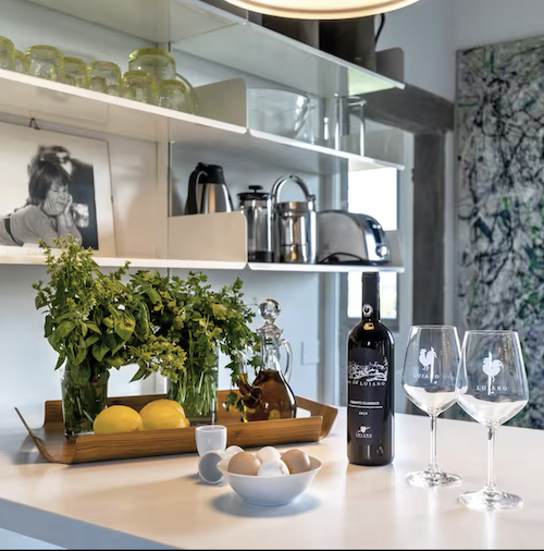 The charm of host Francesca