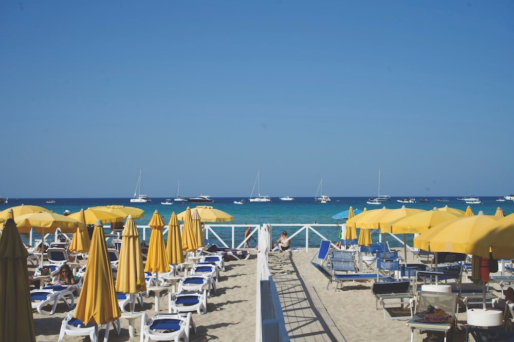 De mooiste witte stranden in Puglia 