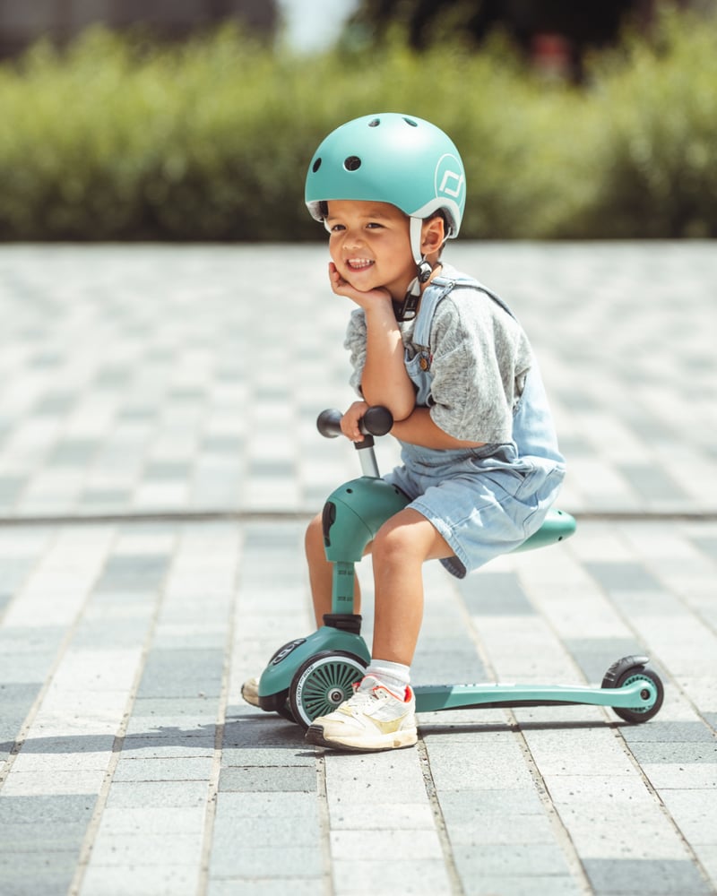 Scoot & Ride Highwaykick 1 | Sparkesykkel Barn 1-5år, Forest