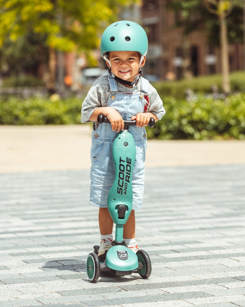Scoot & Ride Highwaykick 1 | Sparkesykkel Barn 1-5år, Forest
