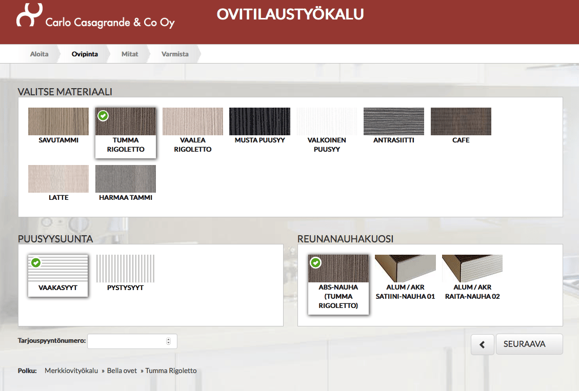 Ovitilaustyokalu