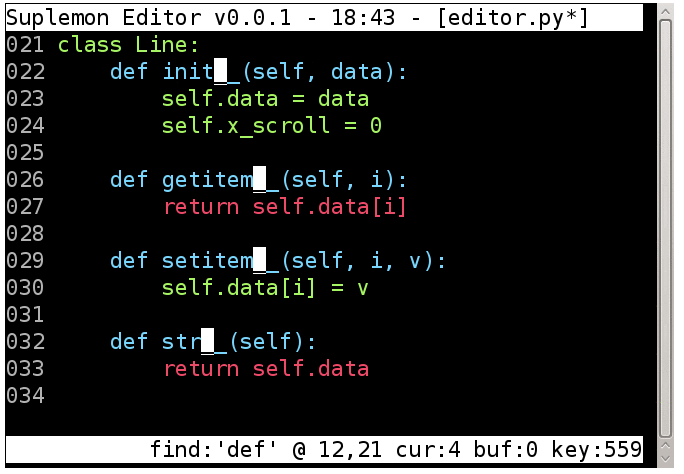 Suplemon-editor