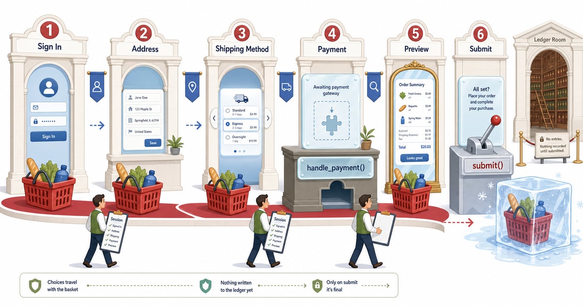 Understanding the Checkout Flow in Django Oscar 3.x