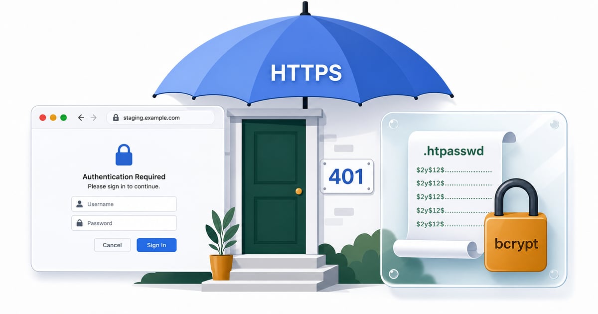 HTTP Basic Authentication with Nginx