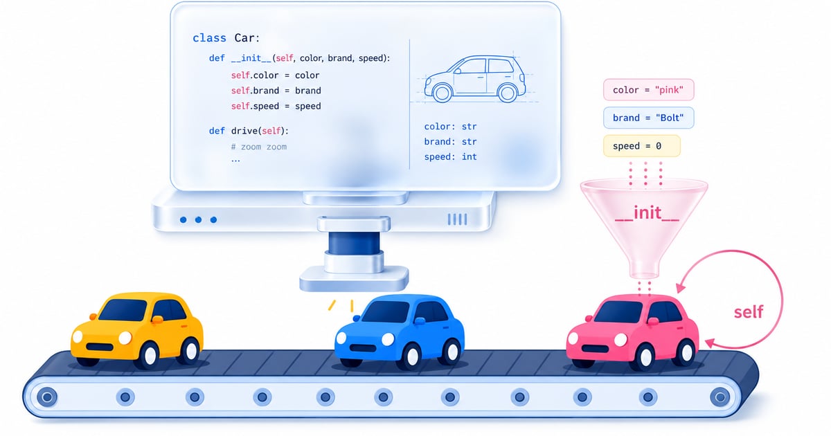 Understanding self and __init__ in Python Classes
