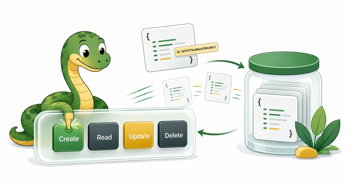 MongoDB CRUD Operations with Python (PyMongo)