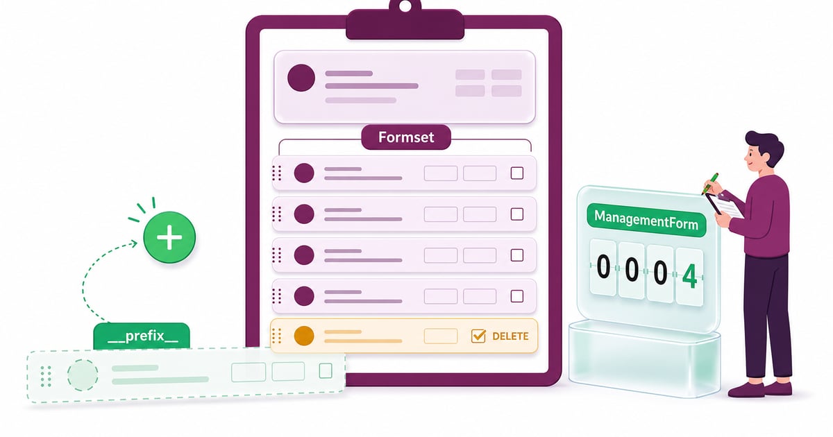 Django Model Formsets & Inline Formsets: A Deep Dive