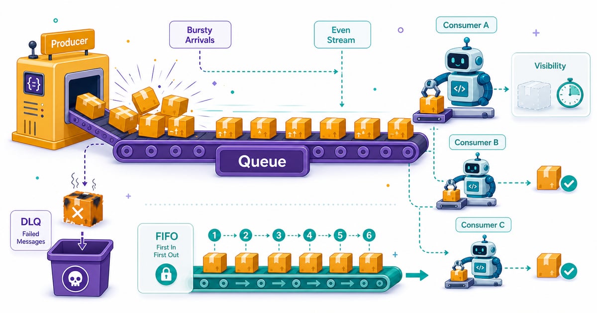 Amazon SQS: Message Queue Processing with Python (boto3)