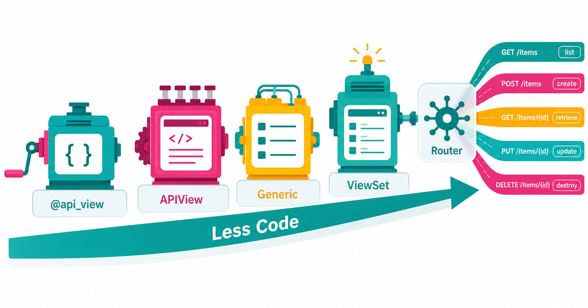 DRF Views Explained: Function, Class-Based, Generic & ViewSets