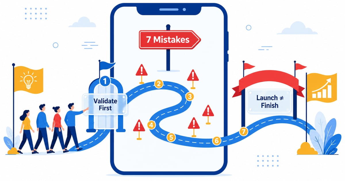 7 Mobile App Development Mistakes to Avoid