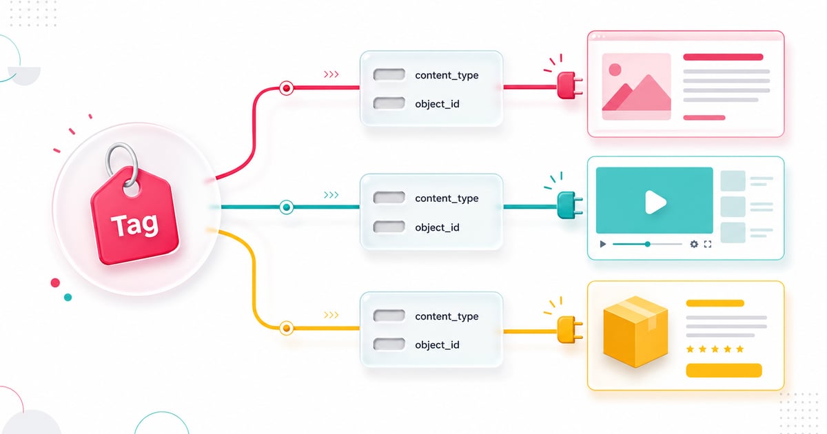 Generic Many-to-Many Relationships in Django