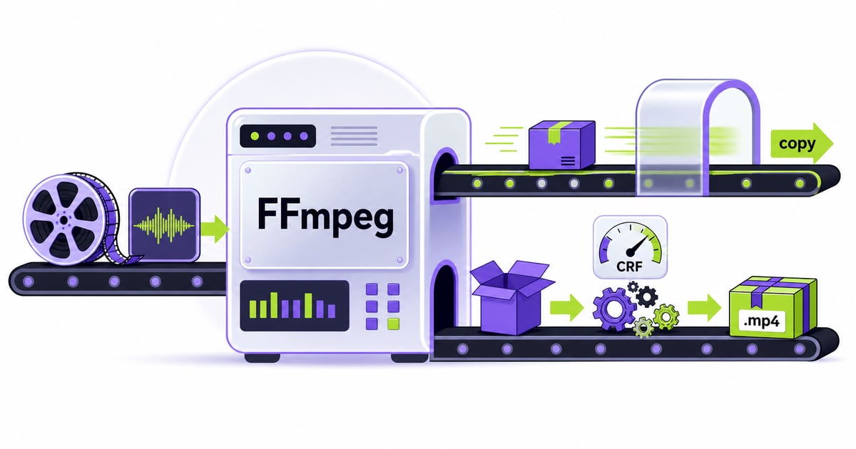 Converting Audio & Video with FFmpeg (CLI + Python)