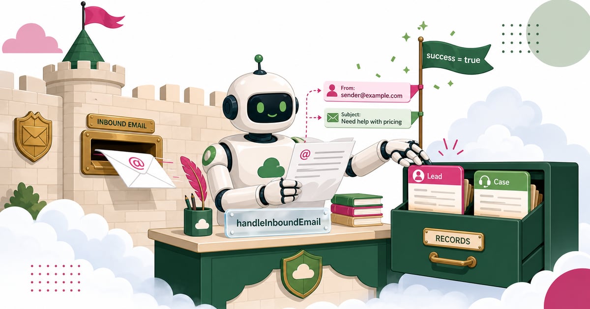 Salesforce Inbound Email Services: Create Records from Email