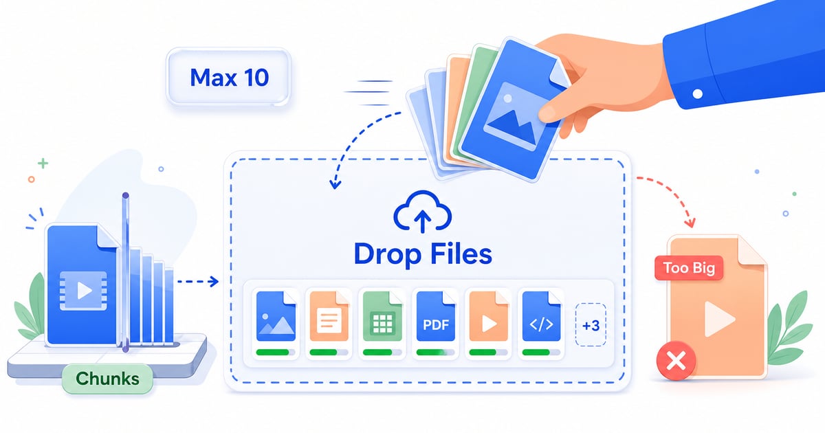 Drag-and-Drop Multiple File Uploads with Dropzone.js