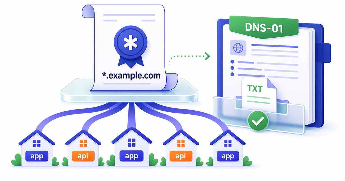 Let's Encrypt Wildcard Certificates with Certbot and DNS-01
