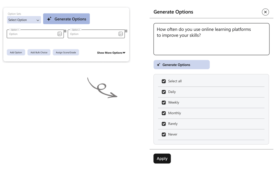 Generate Options
