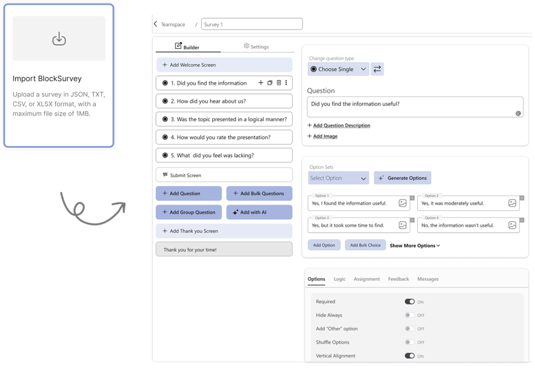 Import with AI