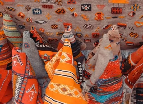 Coastal Morocco: Waves & Market Stalls