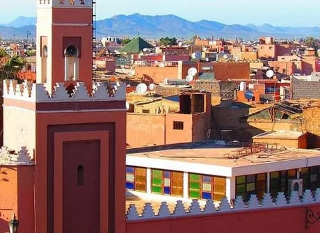Coastal Morocco: Waves & Market Stalls