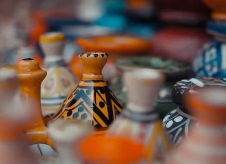 Coastal Morocco: Waves & Market Stalls