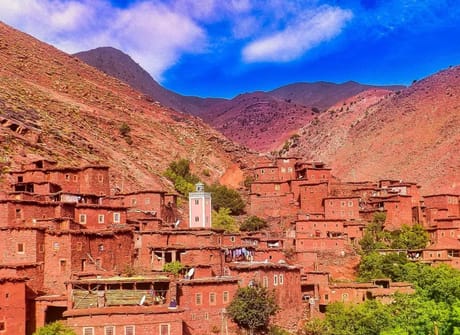 Short trips to marrakech: 2 Days Hike Overnight Berber villages – High Atlas Mountains
