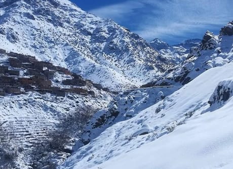 Short trips to marrakech: 2 Days Hike Overnight Berber villages – High Atlas Mountains