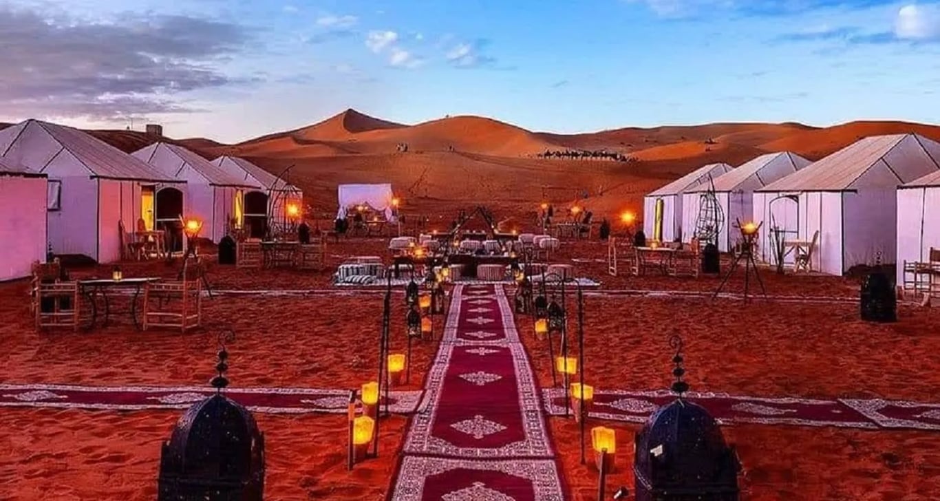 8-Day Private Morocco Tour From Marrakech To Atlas Mountains Trekking & Merzouga Erg Chebbi Glamping Desert Tour