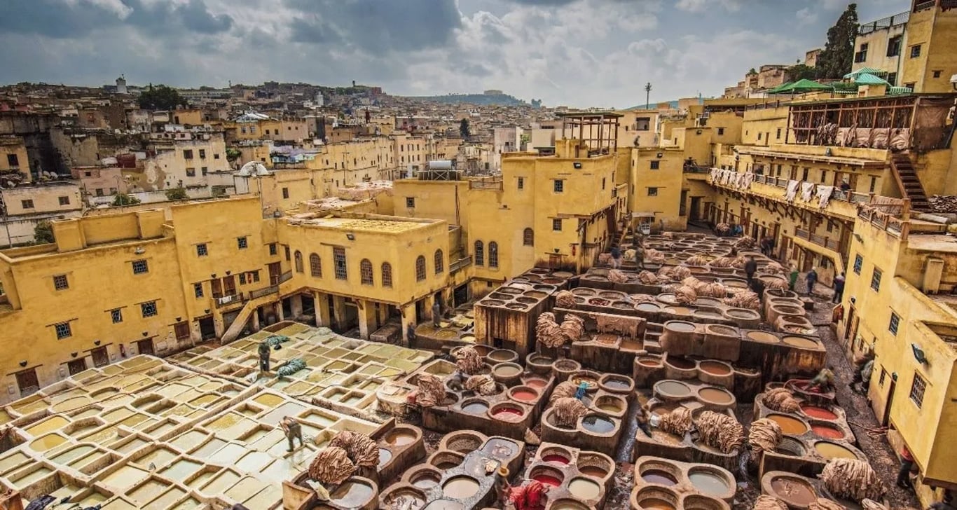 7 Day Private Tour from Marrakech visiting the Desert, Fes, and Chefchaouen