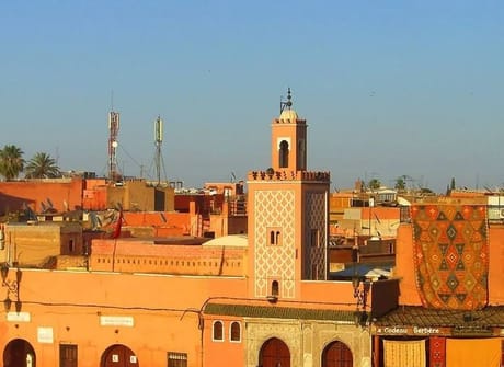 Coastal Morocco: Waves & Market Stalls