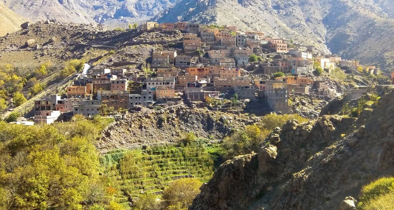 Short trips to marrakech: 2 Days Hike Overnight Berber villages – High Atlas Mountains
