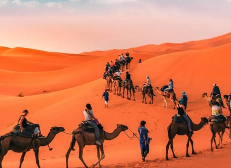 Desert Adventure Tour from Casablanca to Marrakech.