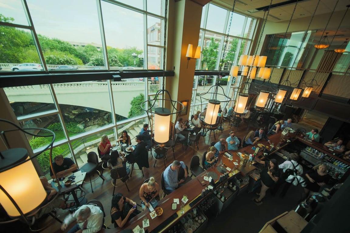 Halls Chophouse Restaurant Downtown Area in Greenville, SC