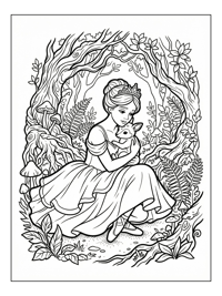 Ballerina Princess Cares For Fawn Forest