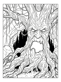 Ancient Sentinel Tree Blocking Cavern Path