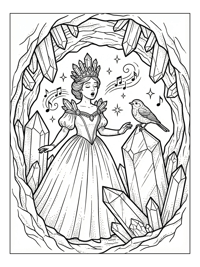 Gemstone Princess Sings With Bird