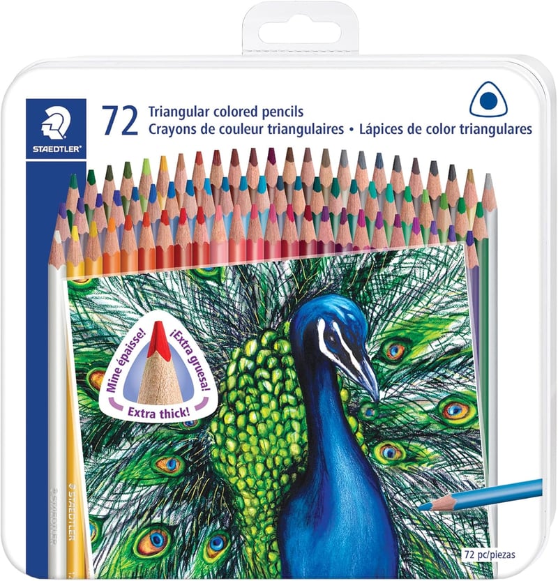STAEDTLER Colored Pencils Set (72-Pack)